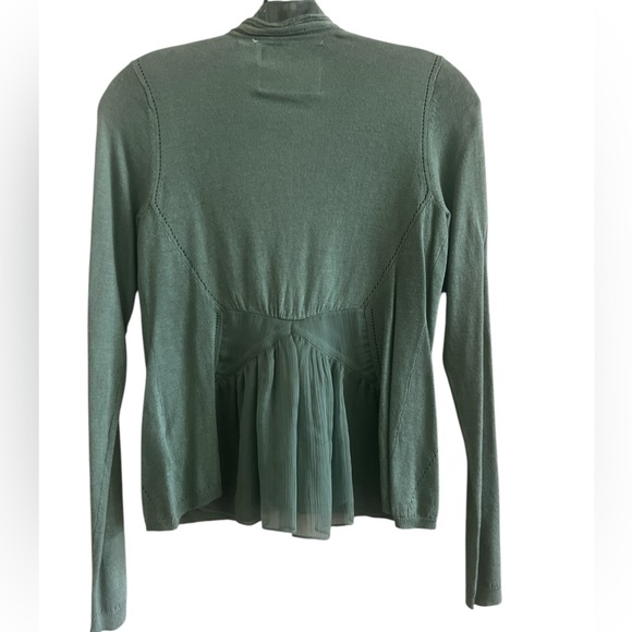 Anthropologie Angel of The North NWT Sage Green Cardigan - Picture 2 of 5